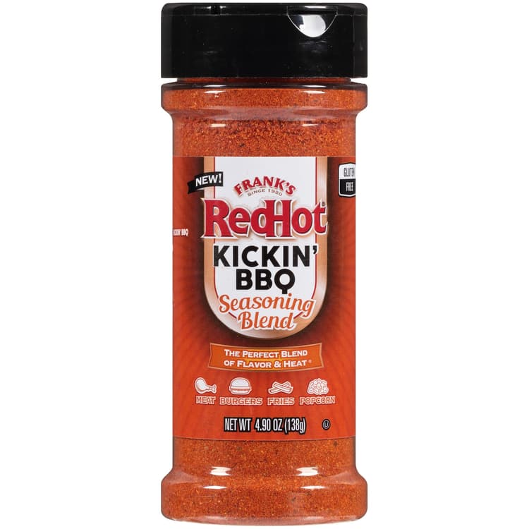 Frank'S Redhot Gluen Free Kickin Bbq Seasoning Blend