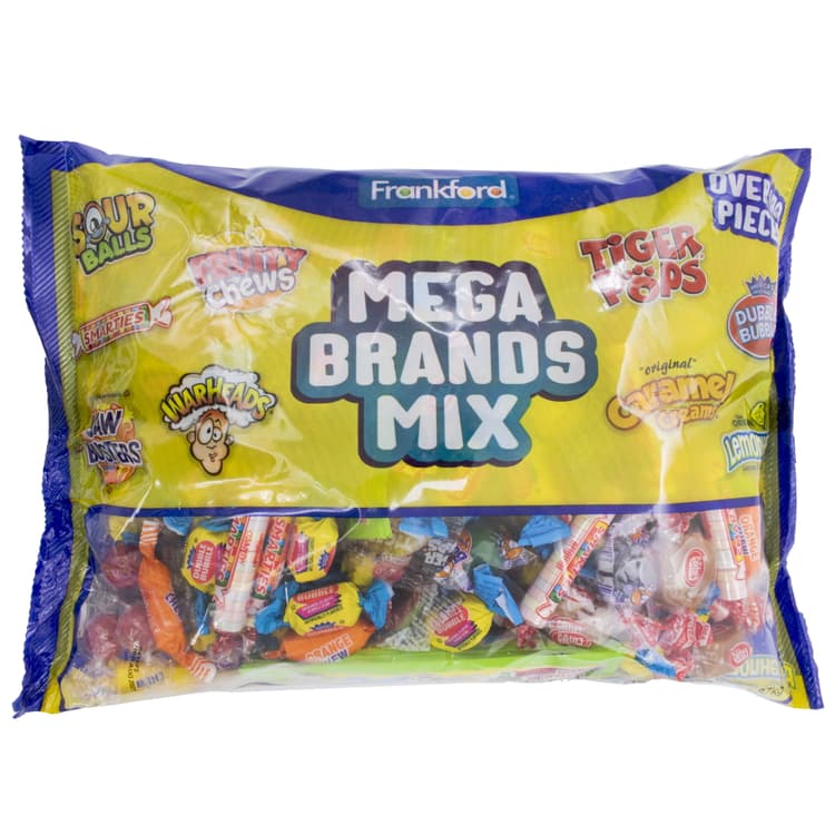 Frankford Mega Brand Mix Candy And Gum