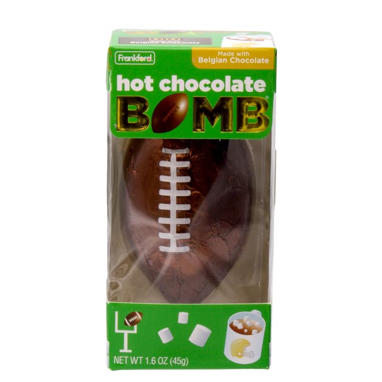 Frankford Original Hot Chocolate Bomb Football Shape, Single