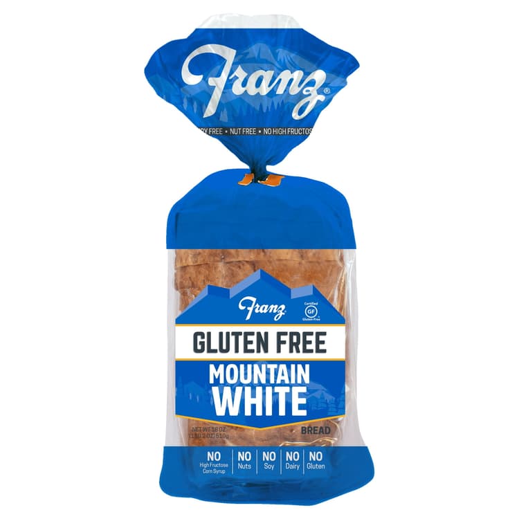 Franz Sandwhich Bread Gluten Free Mountain White