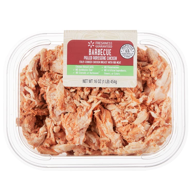 Freshness Guaranteed Barbecue Pulled Rotisserie Chicken