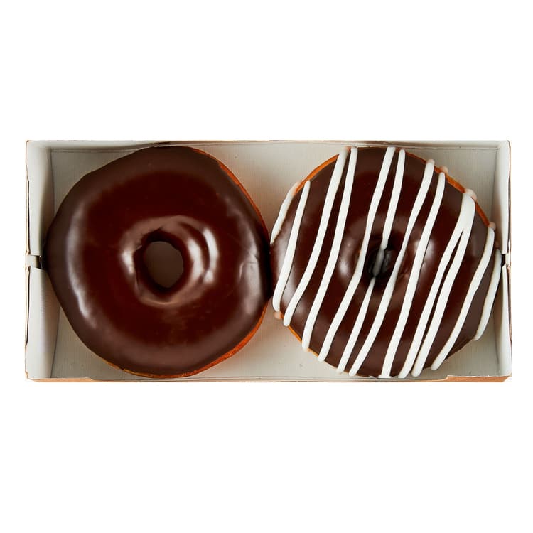 Choc Ice Cream Whte Cake Double Lyr 8 In