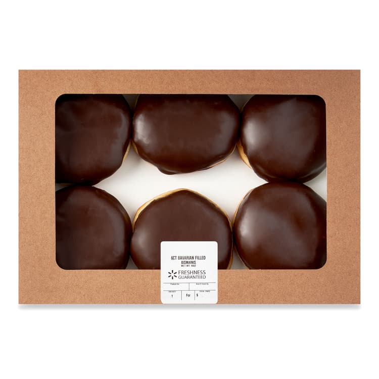 Freshness Guaranteed Bavarian Filled Bismarks Donuts