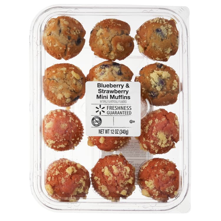 Freshness Guaranteed Blueberry & Strawberry Mini Muffins