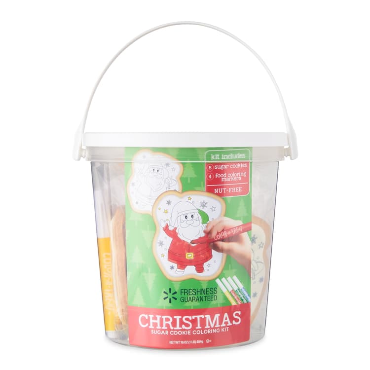 Freshness Guaranteed Christmas Sugar Cookie Coloring Kit