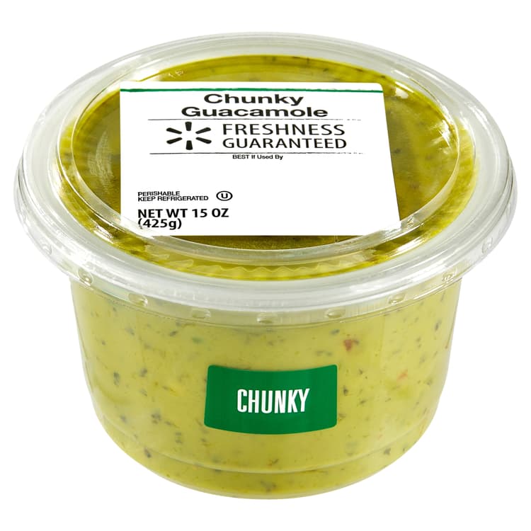 Freshness Guaranteed Chunky Guacamole, Cup, Fresh