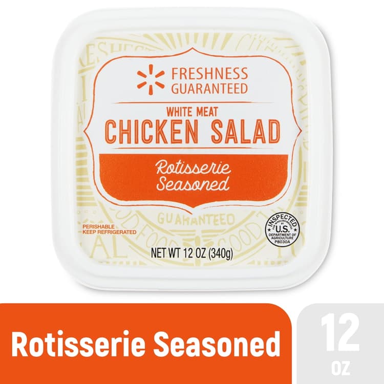 Freshness Guaranteed Fresh Rotisserie Seasoned White Meat Chicken Salad