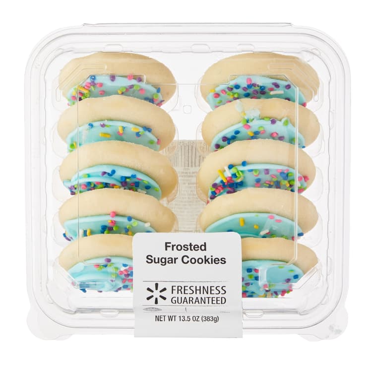 Freshness Guaranteed Frosted Sugar Cookies, Blue,, Shelf-Stable/Ambient, Whole