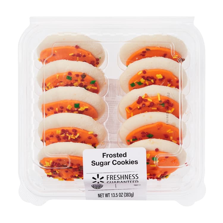 Freshness Guaranteed Harvest Orange Frosted Sugar Cookies