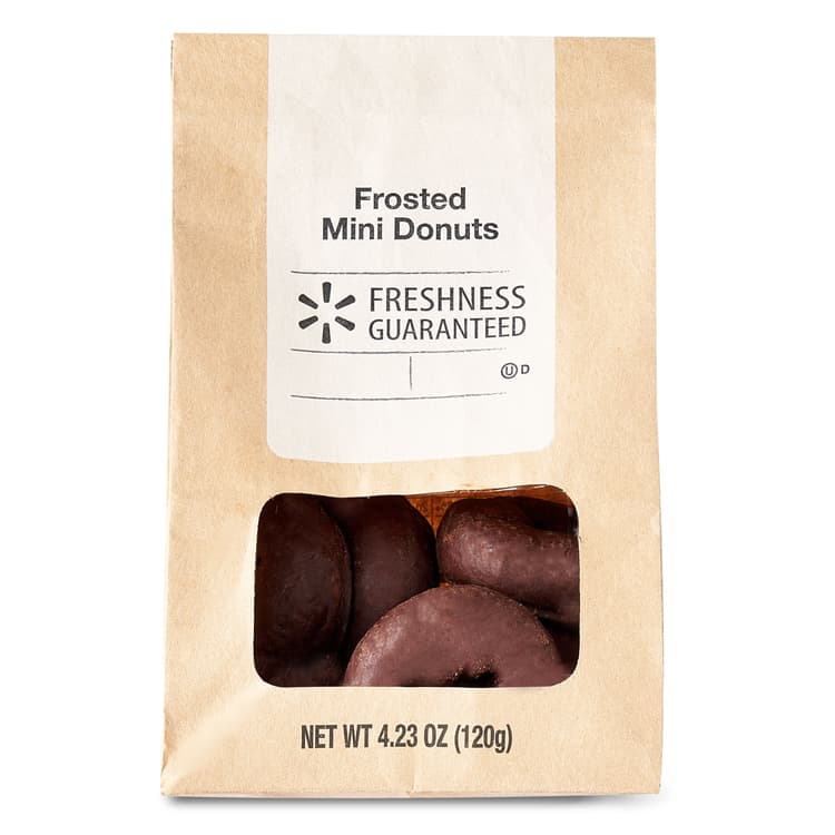 Freshness Guaranteed Mini Frosted Donuts