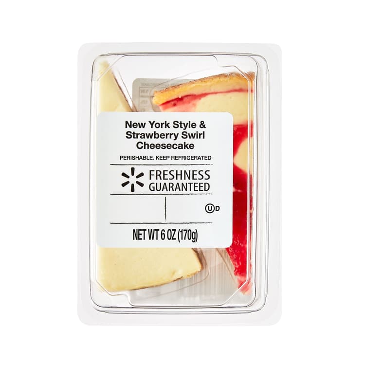 Freshness Guaranteed New York & Strawberry Cheesecake