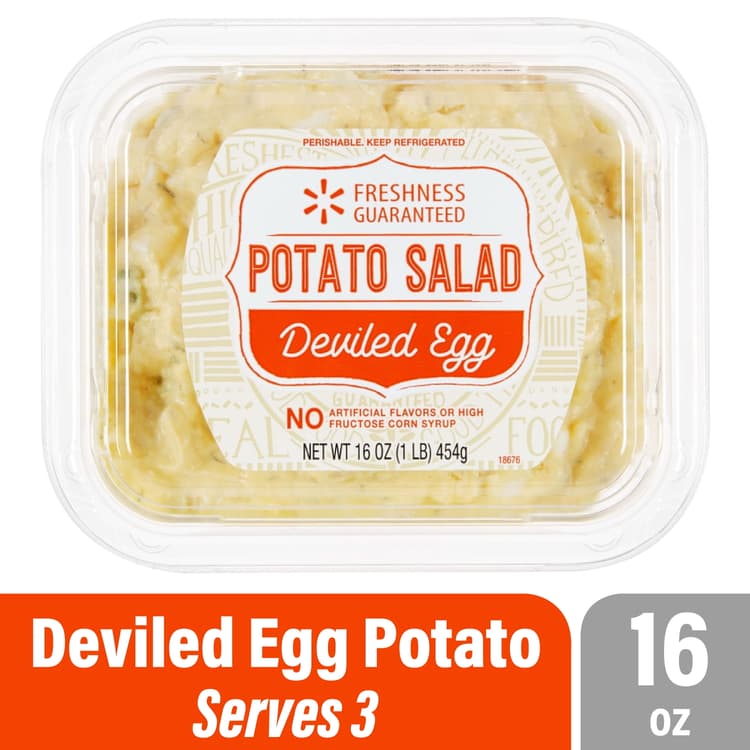 Freshness Guaranteed Premium Ready-To-Serve Deviled Egg Potato Salad Small Tub