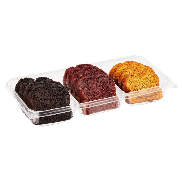 Freshness Guaranteed Pumpkin, Red Velvet, & Chocolatey Variety Regular Sliced Cakes
