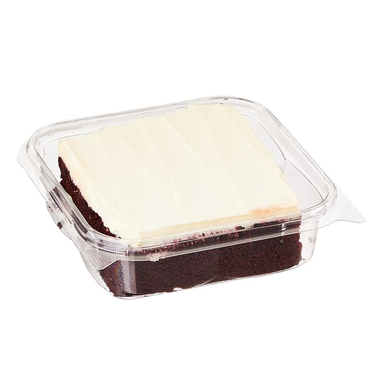 Freshness Guaranteed Red Velvet Cake, Clam Shell