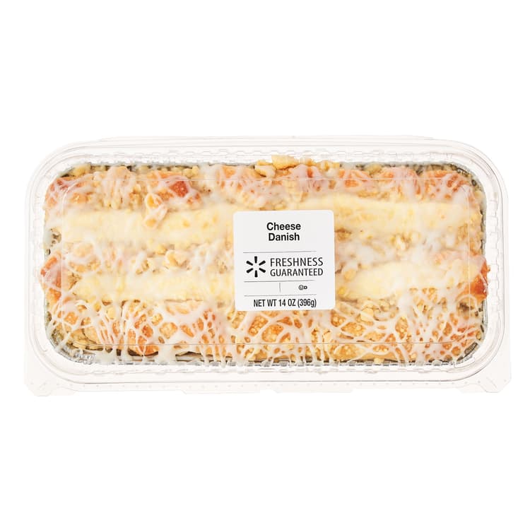 Freshness Guaranteed Regular Cheese Danish Pastries, Clam Shell (Shelf Stable