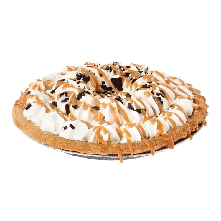 Freshness Guaranteed Sea Salt Caramel Chocolate Creme Pie, Plastic Tray (Shelf Stable
