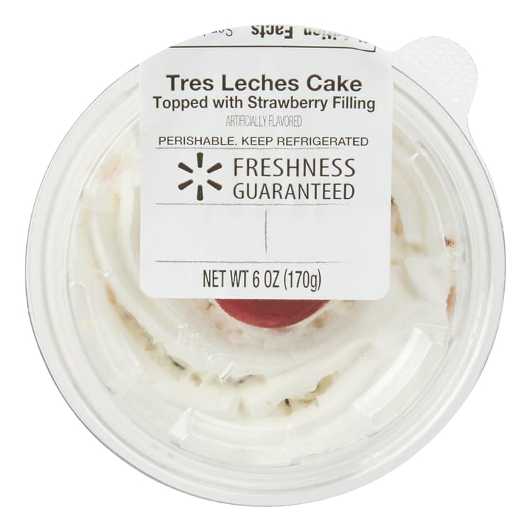 Freshness Guaranteed Tres Leches Strawberry Cupcake