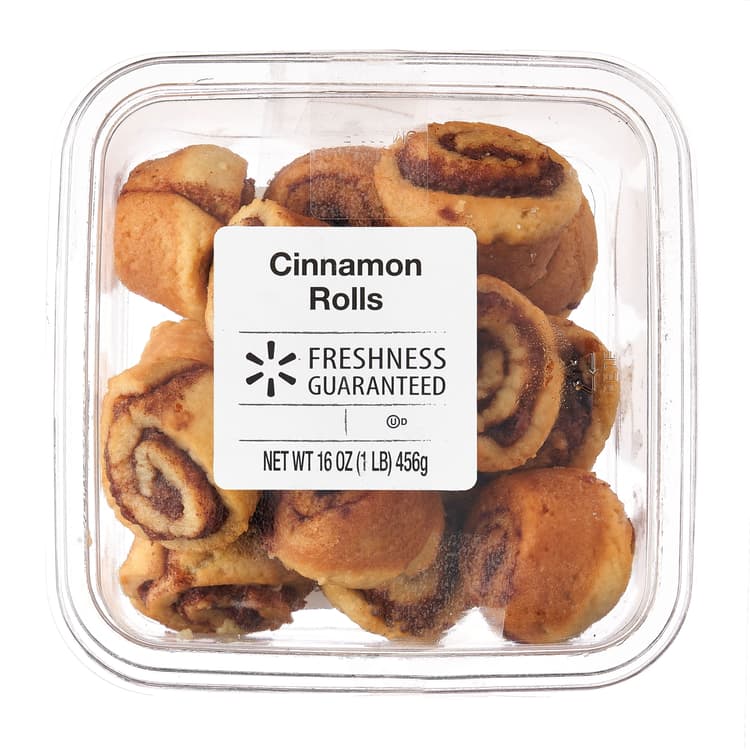 Freshness Guaranteed Un-Iced Mini Cinnamon Rolls, Tub