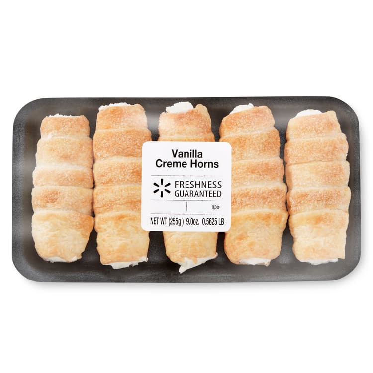 Freshness Guaranteed Vanilla Creme Horns, (Shelf Stable/Regular