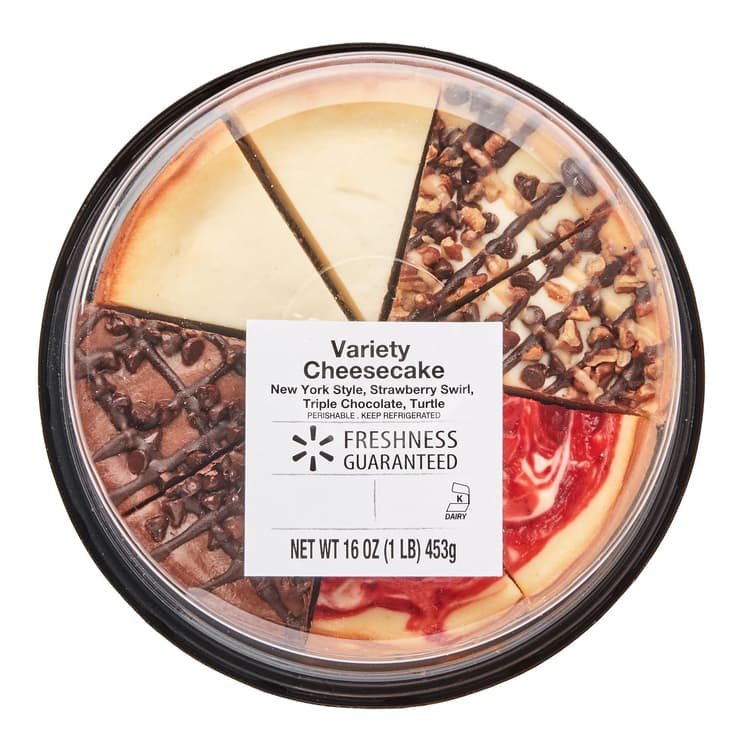 Freshness Guaranteed Variety Cheesecake, (/Regular