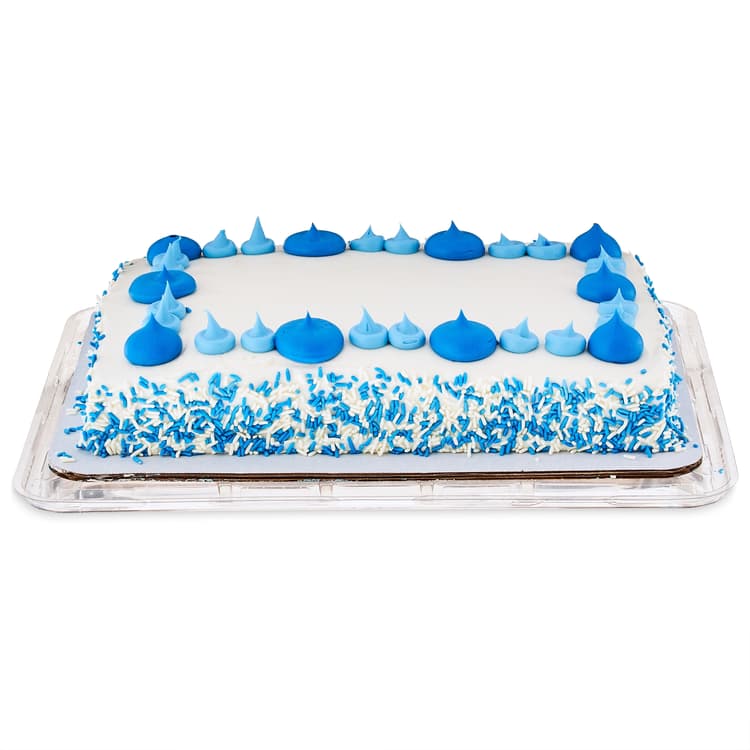 Freshness Guaranteed White Cake With Buttercreme Frosting, 1/4 Sheet, Refridgerated