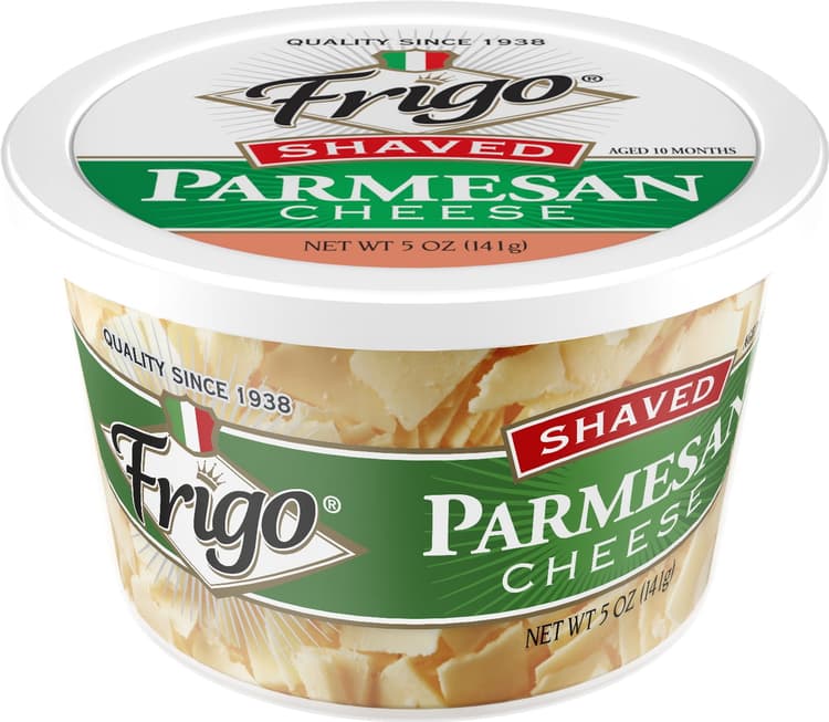 Frigo Shaved Parmesan Cheese, Plastic