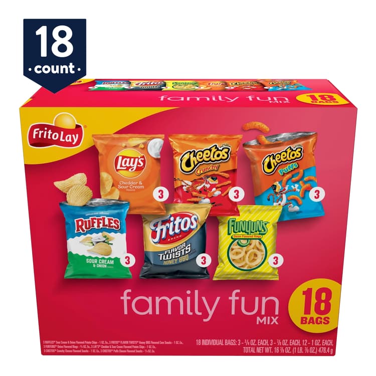 Frito Lay Family Fun Mix Variety