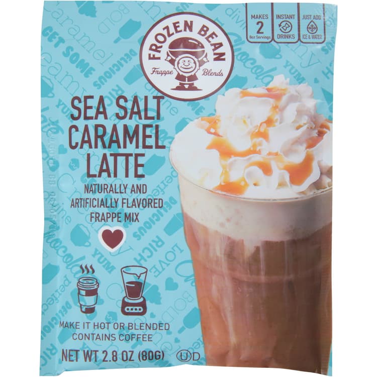 Bean Sea Salt Caramel Latte Frappe Mix