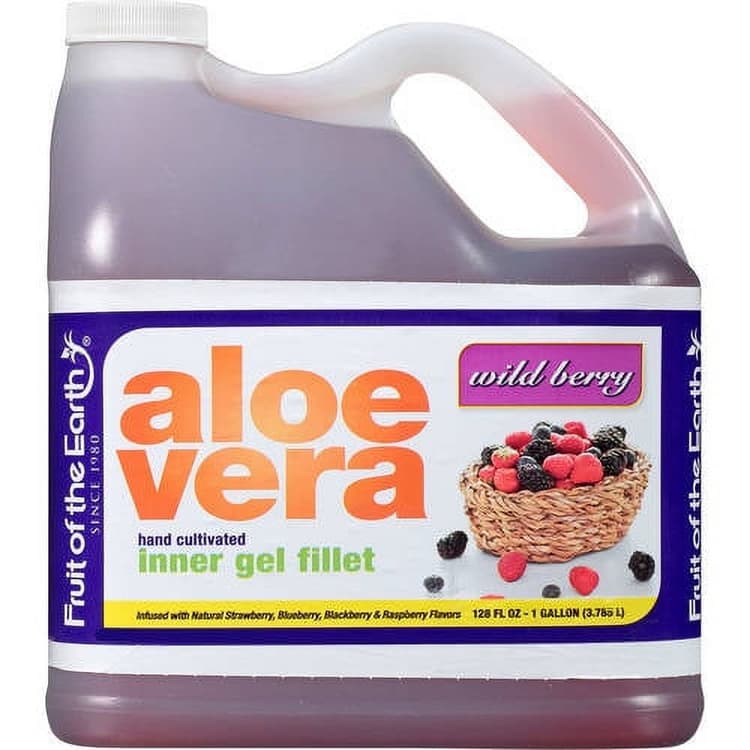 Fruit Of The Earth Aloe Vera Drink, Wild Bery