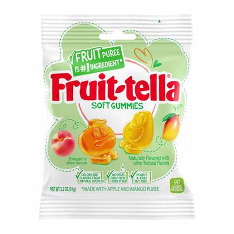 Fruit-Tella Peach Gummies