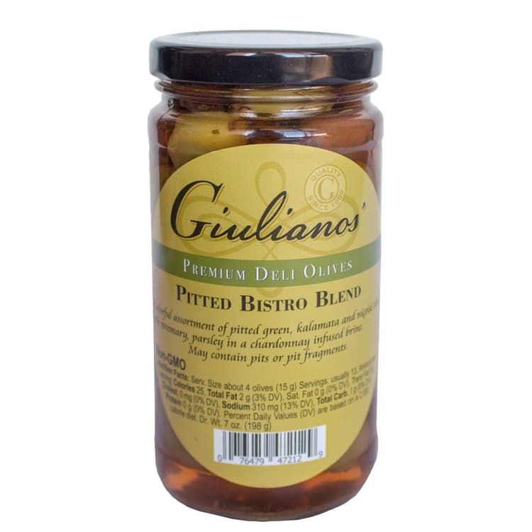 Giuliano Pitted Bistro Blend Olives