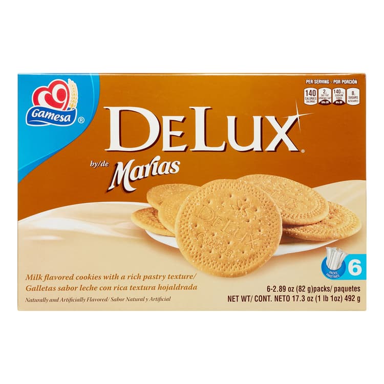 Gamesa Cookies, De Lux