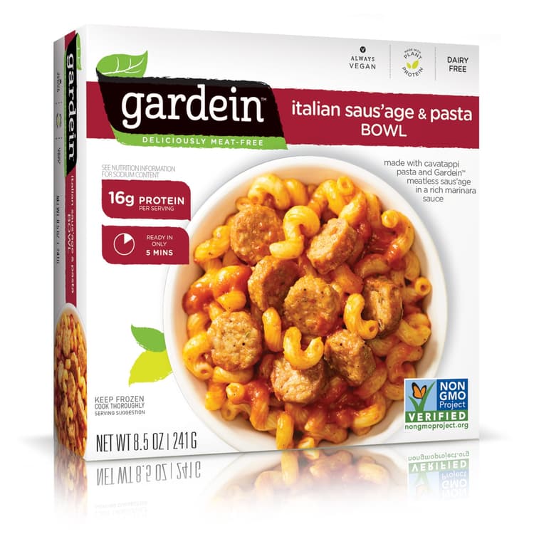Gardein Plant-Based Vegan Italian Saus'Age Pasta Bowl
