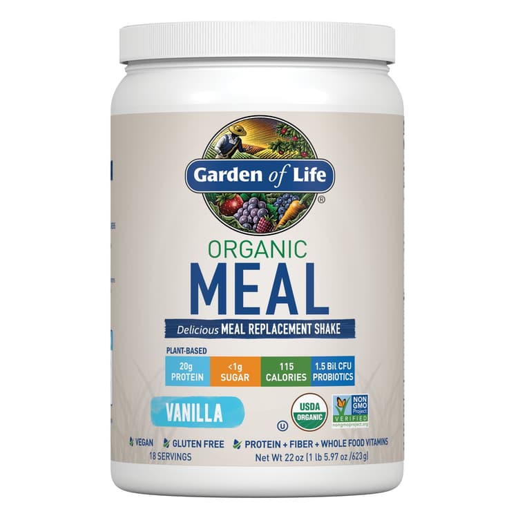 Garden Of Life Meal Meal Replacement Shake, Organic, Vanilla