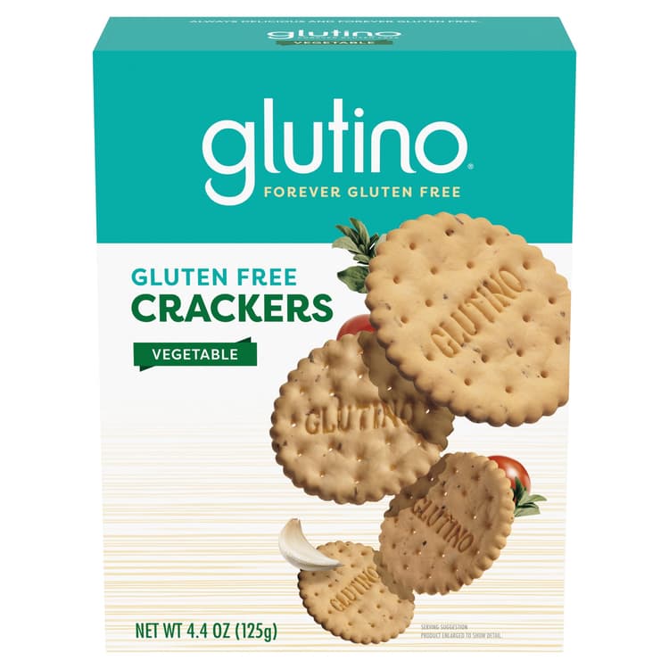 Glutino Gluten Free Vegetable Crackers