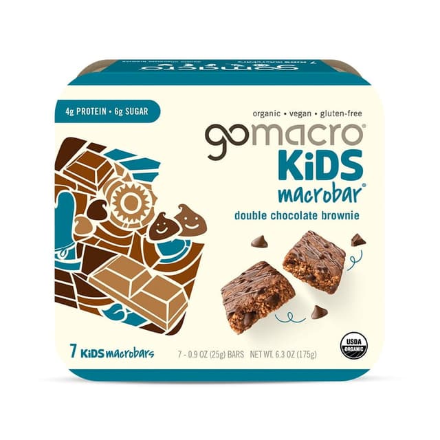 Is it Caffeine Free? Gomacro Double Chocolate Brownie Kids Macrobar - Low Fodmap Certified