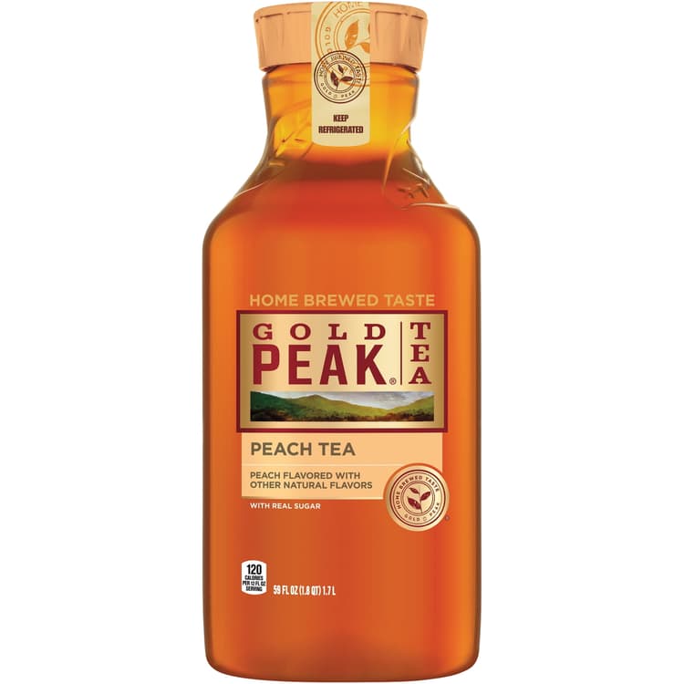 Gold Peak Peach Tea. Oz.