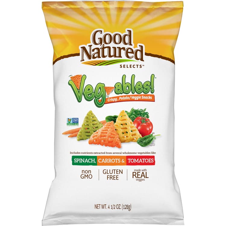 Good Natured Selects Snacks Veggie Spinach Carrots & Tomatoes