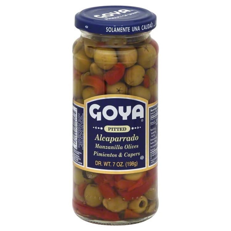 Goya Reduce Sodium Pitted Alcaparrado