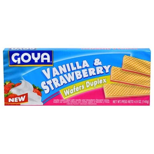 Goya Wafers Vanilla Strawberry