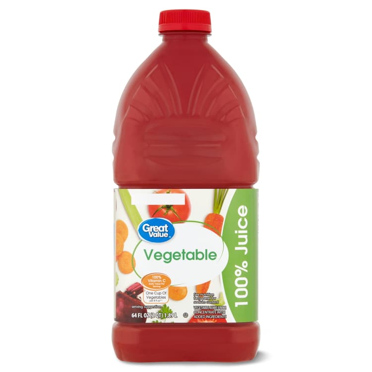 Great Value 100% Vegetable Juice