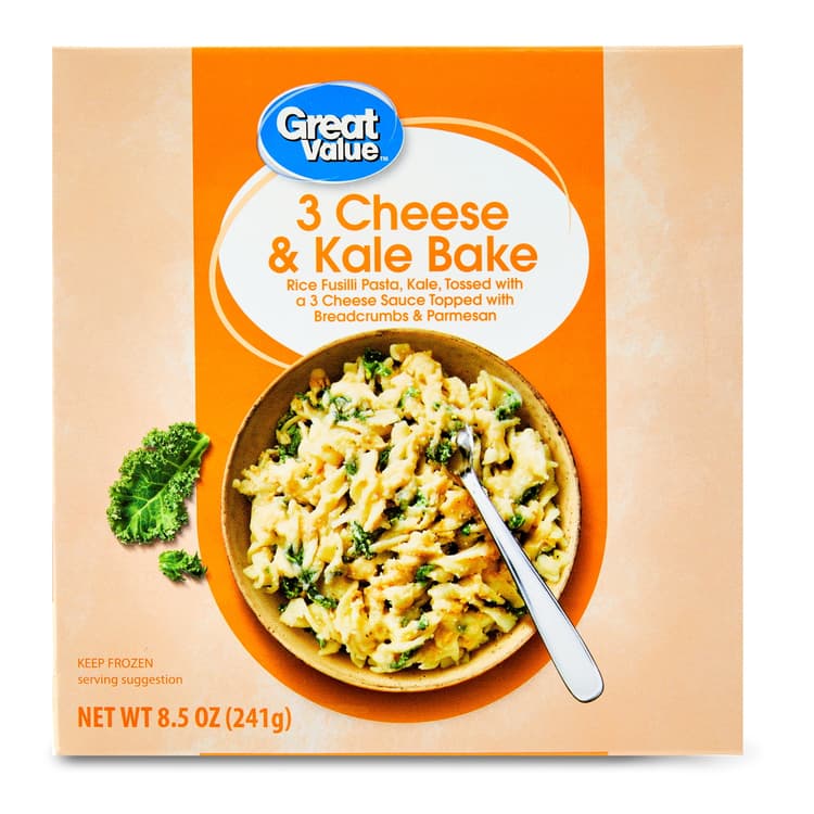Great Value 3 Cheese And Kale Bake Meal, (Regular , Shellfish Free