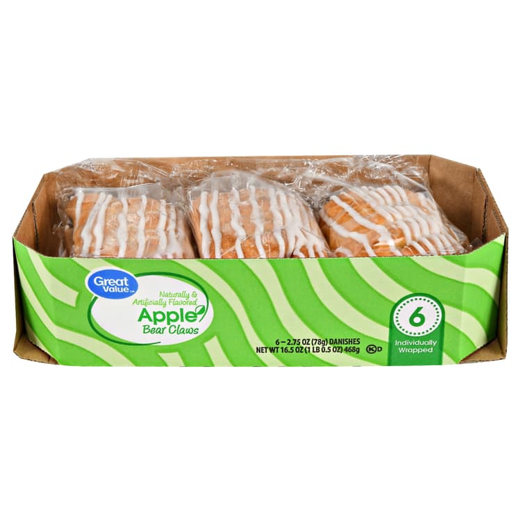 Great Value Apple Bear Claws