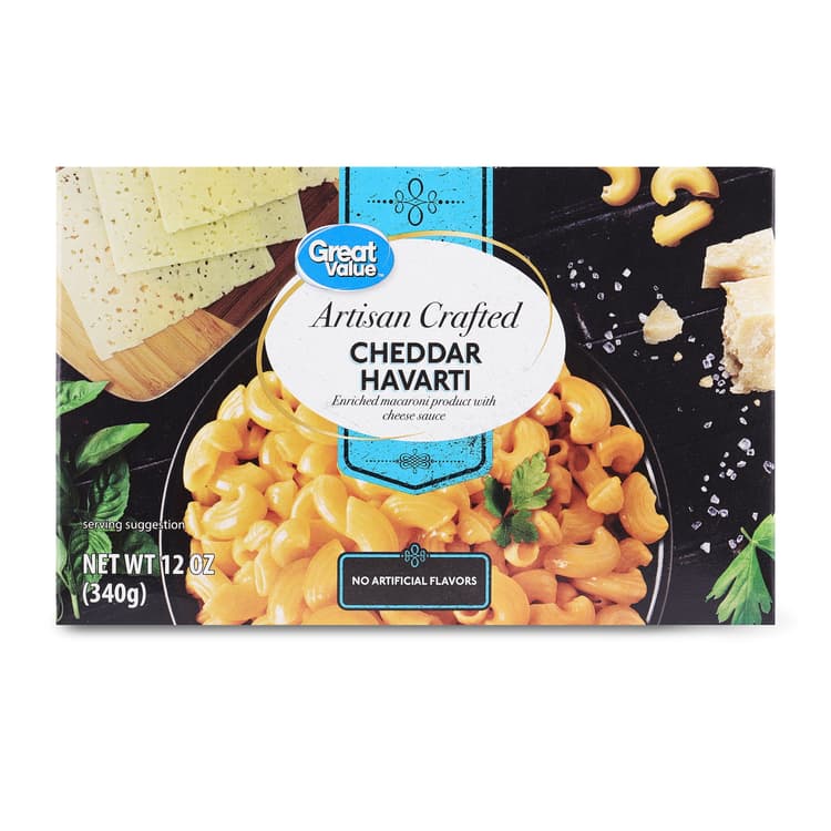 Great Value Artisan Crafted Havarti Cheddar Macaroni & Cheese