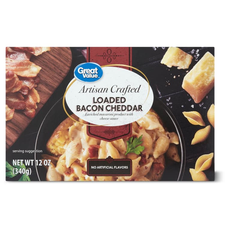Great Value Artisan Crafted Loaded Bacon Cheddar Macaroni