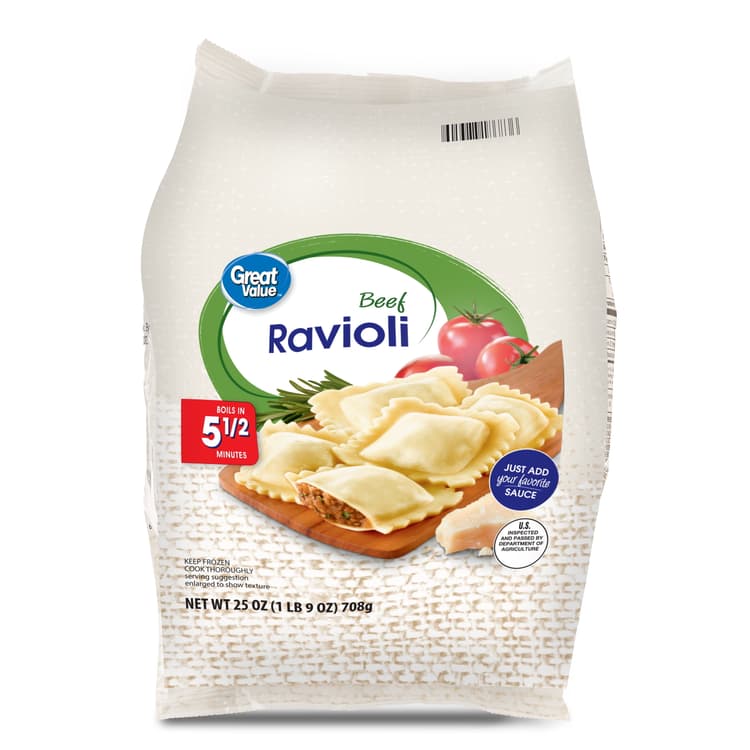 Great Value Beef Ravioli