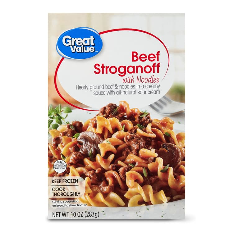 Great Value Beef Stroganoff With Noodles