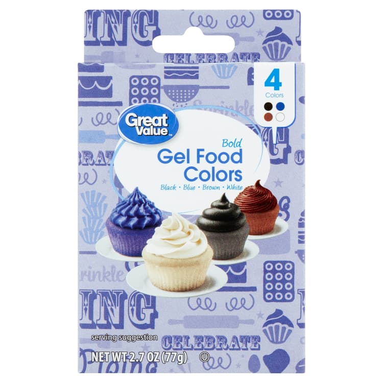 Great Value Bold Gel Food Colors