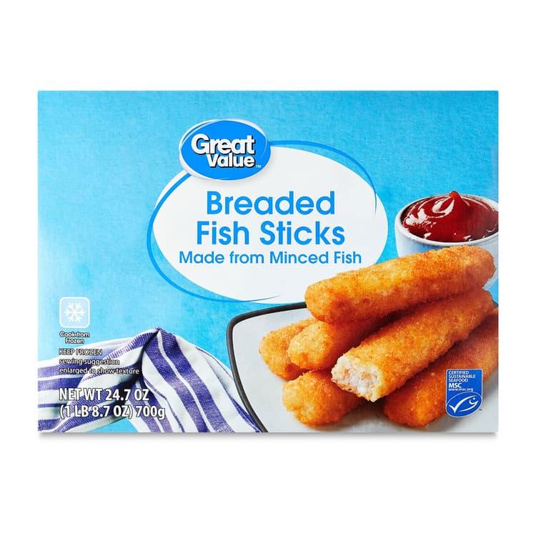 Great Value Breaded Fish Sticks