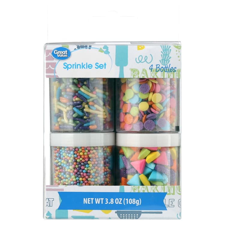Great Value Bright Sprinkles Set